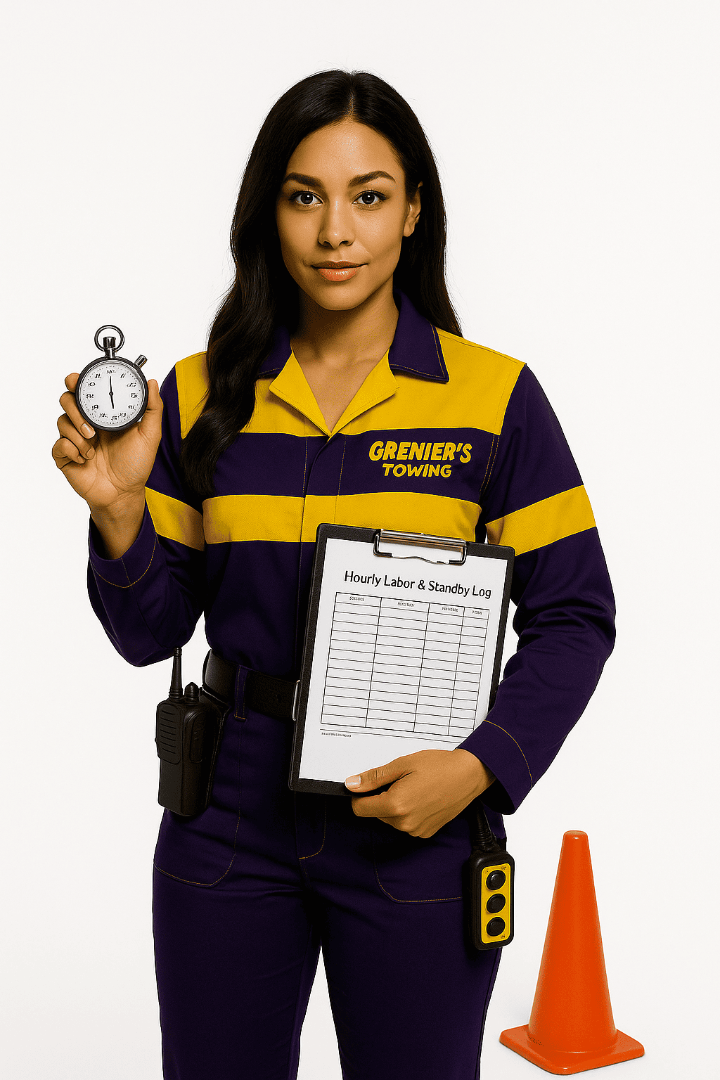 Grenier's dollies towing truck in action West Charleston VT