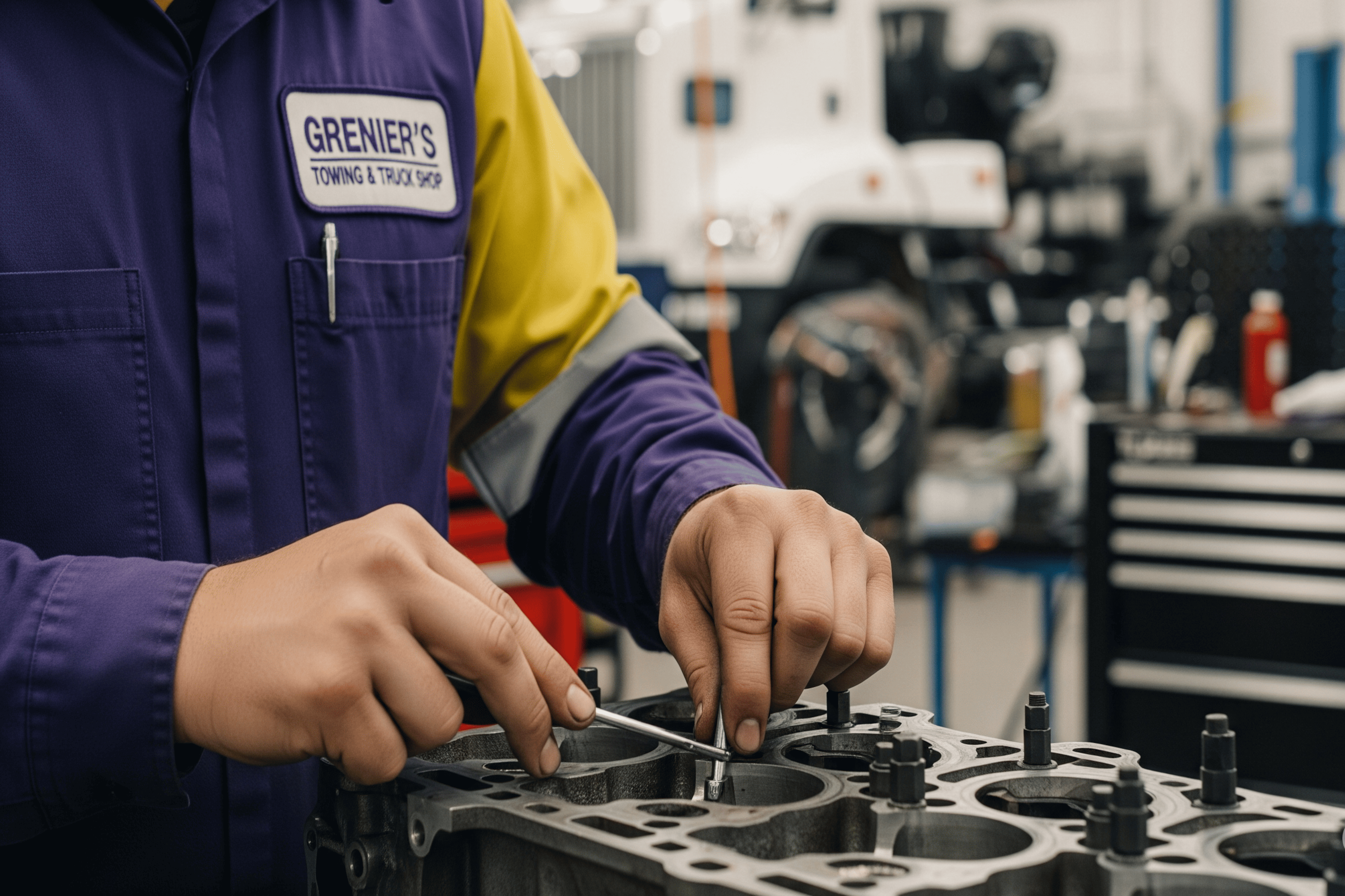 Grenier's cylinder head repair image