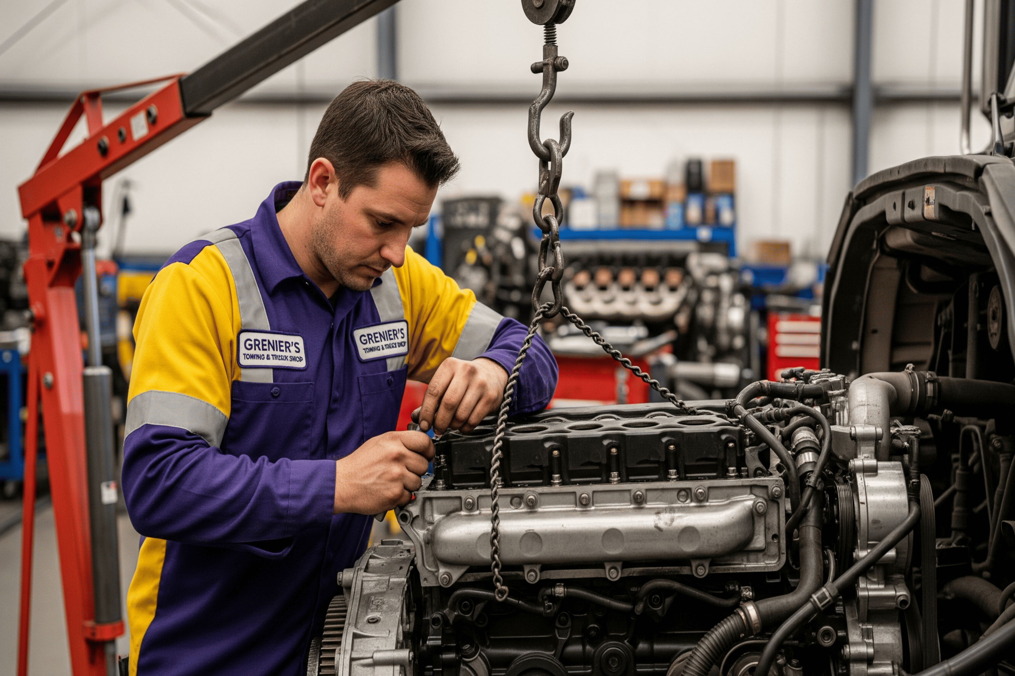 Grenier's engine overhaul image